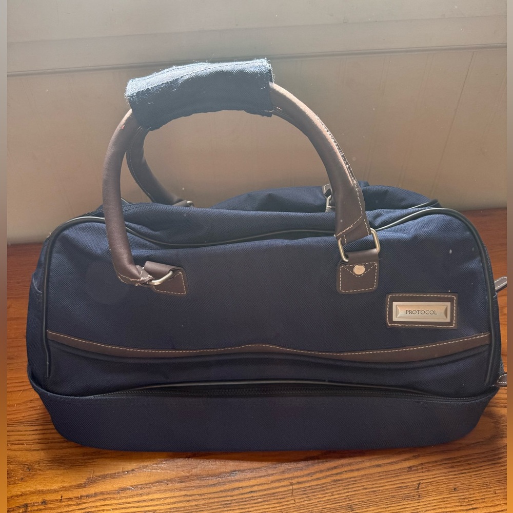 Protocol Navy Travel Bag